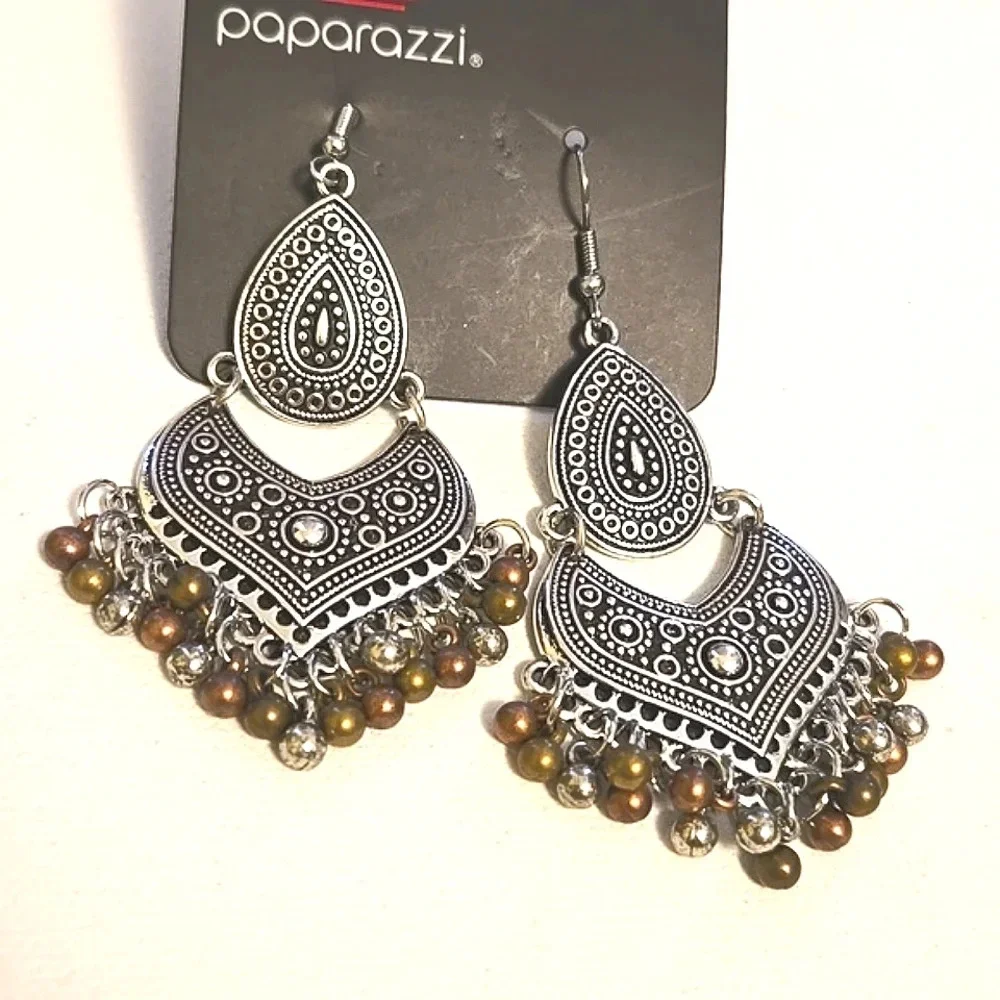 #493 NWT Paparazzi Jewelry - Music To My Ears/Multi - Picture 2 of 3